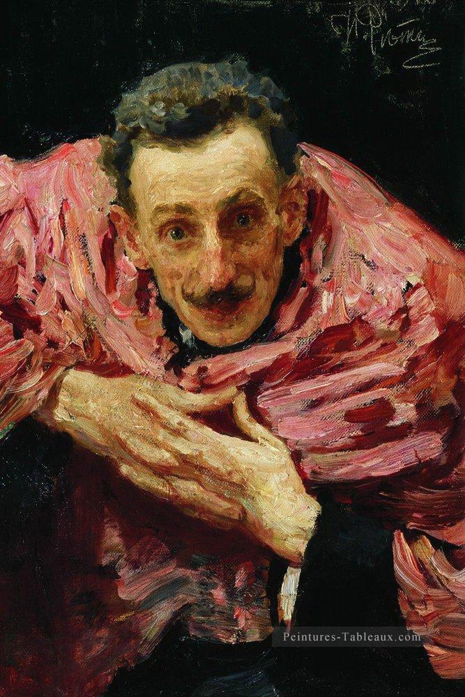 portrait de v d ratov s m muratov 1910 Ilya Repin Peintures à l'huile